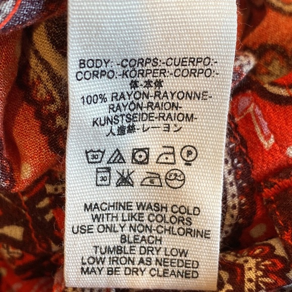 Free People Double Trouble Wide Leg Tiger Lily Combo Pants Size XS - Picture 10 of 13